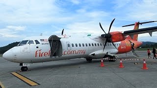 Flight Review Firefly FY2051 Langkawi to Subang Kuala Lumpur Malaysia [upl. by Alyhc306]