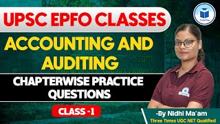 UPSC EPFO Classes  Accounting amp Auditing  Class  1  UPSC EPFO Exam Preparation 2024  Civilstap [upl. by Strickland]