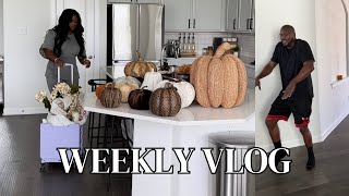 Vlog  Our house is infested  Vacation Prep amp Haul  Fall Decor Update  Girls Night for Charity [upl. by Tawnya]