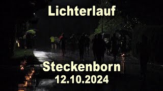 12102024  Lichterlauf Steckenborn [upl. by Altis]