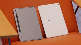 Galaxy Tab S9 vs Google Pixel Tablet Android tablets are BACK [upl. by Soma657]