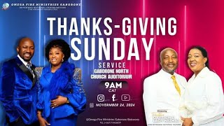 THANKSGIVING SUNDAY SERVICE WITH PASTORS CAPTAIN CLEMENT AND LADY NSIMBI 241124 [upl. by Tannie]