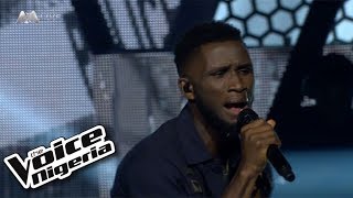 Idyl  “Prisoner”  Live Show  The Voice Nigeria Season 2 [upl. by Ahtibat]