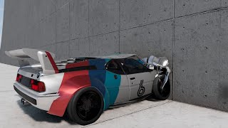 BeamNG Mods  BMW M1 1980 Crash Testing  BeamNGDrive Cars Mods [upl. by Cosma929]