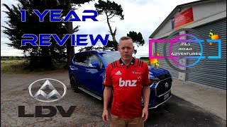 LDV Maxus D90 MG Gloster review  First year of ownership [upl. by Domonic242]