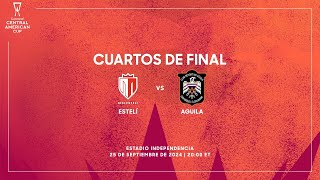 Real Estelí vs CD Águila  Copa Centroamericana Concacaf 2024 [upl. by Emalia]