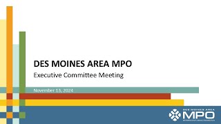 MPO Executive Committee November 2024 [upl. by Wendall]