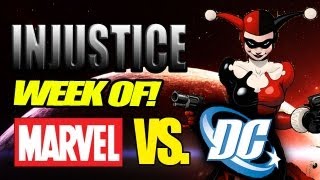 WEEK OF INJUSTICE Marvel vs DC Part 5 [upl. by Notyarb]