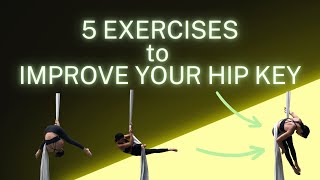 5 Exercises to IMPROVE Your HIP KEY  SCISSORS [upl. by Eeralih]