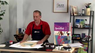 How to Use Speedball Screen Print Materials [upl. by Hetti]