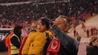 Delije  Vladimir Šavija diže Marakanu na noge  Crvena zvezda  Udineze 10 [upl. by Nylsaj]