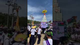 views popular foryou myanmar dance [upl. by Notsnorb]