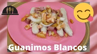 Como hacer guanimos guanimes blanco con bacalao  Puertoriqueños  mi estilo [upl. by Alyac]