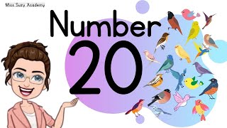 NUMBER 20  TEACHLEARN THE NUMBER TWENTY  Introduction and Revision [upl. by Cyma]