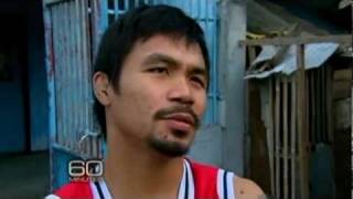 Manny Pacquiao on 60 Minuets 11710 [upl. by Portugal38]