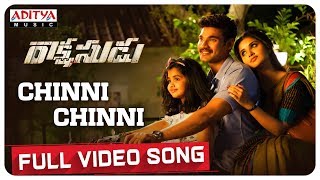 Chinni Chinni Full Video Song  Rakshasudu Video Songs  Bellamkonda Sreenivas Anupama  Ghibran [upl. by Asabi]