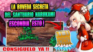 CONSEGUISTE ESTE COFRE LUJOSO OCULTO EN LA BOVEDA DEL SANTUARIO DE NARUKAMI   GENSHIN IMPACT 24 [upl. by Lohcin]