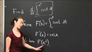 Second fundamental theorem and chain rule  MIT 1801SC Single Variable Calculus Fall 2010 [upl. by Valeria]