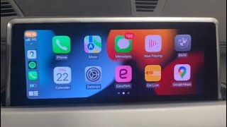 Apple Carplay BMW X2 [upl. by Leatri]