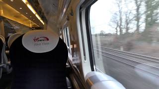 Leaving Crewe On A Virgin Trains Class 390 16118 [upl. by Uhayile]