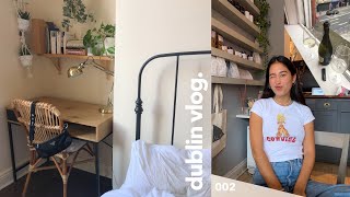 dublin vlog  room updates what I eat catching up 🌞🌿 [upl. by Ariana]