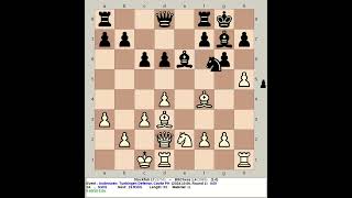 Stockfish 17 vs BBChess 1 4  Anderssen Tuebingen Defense chess [upl. by Anauqat]