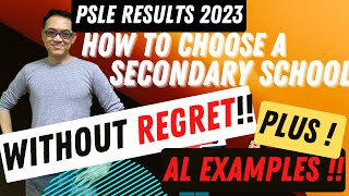 PSLE 2023 Results How to Choose Your Secondary School Without Regret [upl. by Anastos]