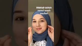 maktab uchun romol orash usullari shortsvideo [upl. by Alfonzo]