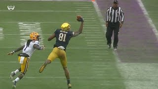 Miles Boykin OneHanded Touchdown Catch Vs LSU [upl. by Danie]