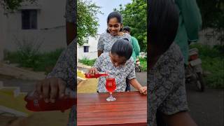 water pouring challange 💧TomampJerry 👍DiyaIshwarya shorts [upl. by Narmak]