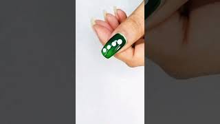 Easy Dotting Nail Art shorts shortvideo youtubeshorts nails new diy [upl. by Tibold]