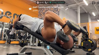 Giant Training Day 49 9090s Calves amp Tib Bis amp Tris [upl. by Assiran]