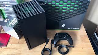 Xbox Series X Console Unboxing [upl. by Attenyl706]