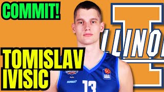 COMMIT Tomislav Ivisic commits to Illinois [upl. by Belda683]