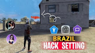 Free Fire Brazil Headshot Settings Mobile [upl. by Asseral]