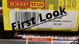 First Look Hornby TT120 21t Mineral Wagons [upl. by Fi]