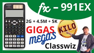 Prefijos del SI CASIO fx991EX✅ [upl. by Catina]