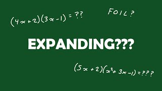 Expanding Polynomials and FOIL [upl. by Sgninnej]