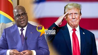 ELECTION USA FELIX TSHISEKEDI FELICITE DONALD TRUMP POUR SA VICTOIRE AUX ELECTIONS DES USA 2024 [upl. by Etsirhc746]