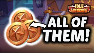 I spent EVERY coin I had  Episode 19  The IDLE HEROES Turbo Series [upl. by Amena]