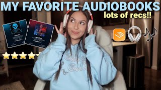 audiobook recommendations my fav audio reads from all genres 📖🎧 [upl. by Mitzie]