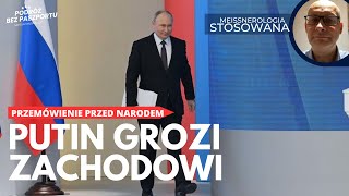 Władimir Putin przemówił do narodu quotCele zostały osiągniętequot  Marek Meissner [upl. by Seidule]