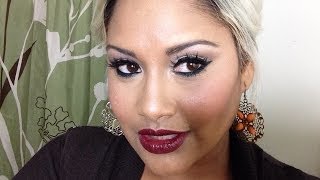 2013 FALL MAKEUP TUTORIAL DARK SEXY LIPSTICK 3 [upl. by Anivlis]