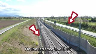 02042024 ABSNBS Karlsruhe  Basel Ötigheim Eisenbahntunnel Rastatt Nordportal [upl. by Bellis314]