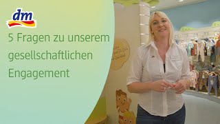 5 Fragen zu unserem gesellschaftlichen Engagement [upl. by Ihteerp]