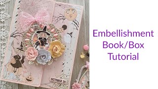 Embellishment Book Box Tutorial [upl. by Yromem788]