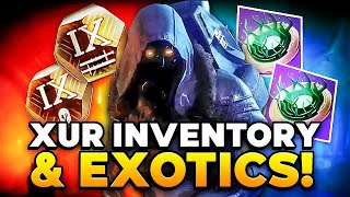 LIVE  DESTINY 2 XUR INVENTORY amp EXOTICS STREAM What does Xur have for September 27th [upl. by Akinihs730]