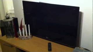 LG LCD TV ingen bild men ljud ok 42LG5000 [upl. by Wordoow260]