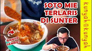 MAKNYUS SOTO MIE BOGOR TERENAK DI SUNTER  5 JAM BUKA LANGSUNG LUDES KULINERJAKARTA [upl. by Dallon534]