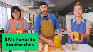 Pro Chefs Make Their Favorite Sandwiches  Test Kitchen Talks  Bon Appétit [upl. by Monjo]